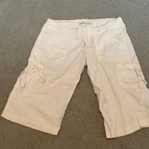 Long lightweight shorts that are killer with heels